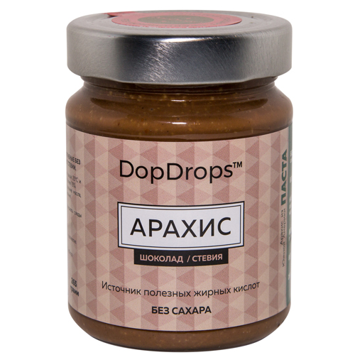 DopDrops Арахисовая паста шоколад, стевия