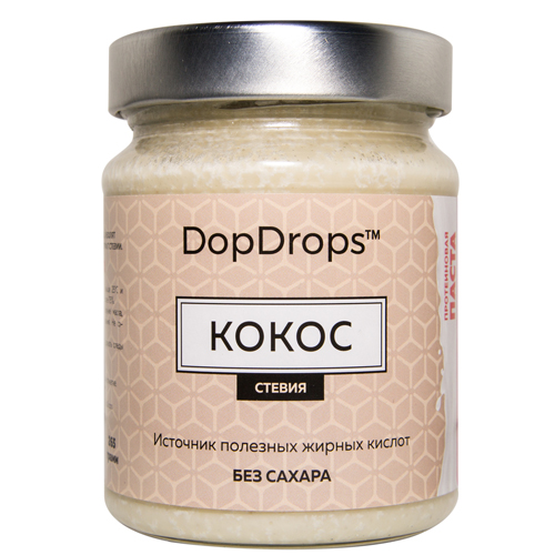DopDrops Протеиновая паста Кокос стевия