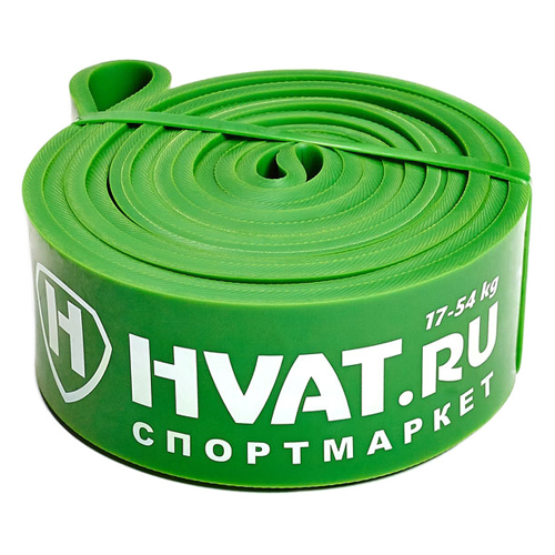Hvat Зеленая резиновая петля 17-54 кг