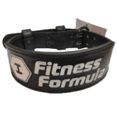 Fitness Formula Ремень из кожи с тисненым логотипом 5-6 мм
