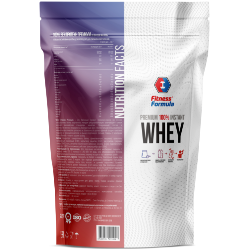 Fitness Formula 100% Whey Protein Premium 900 грамм