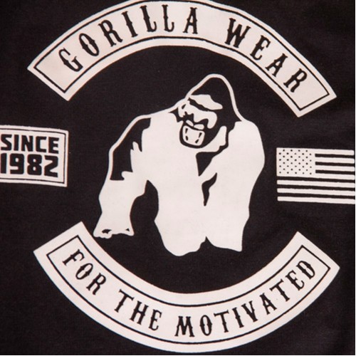 Gorilla Wear Безрукавка с капюшоном Lawrence Black
