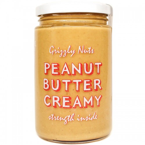 Grizzly Nuts Peanut Butter Creamy Арахисовая паста кремовая
