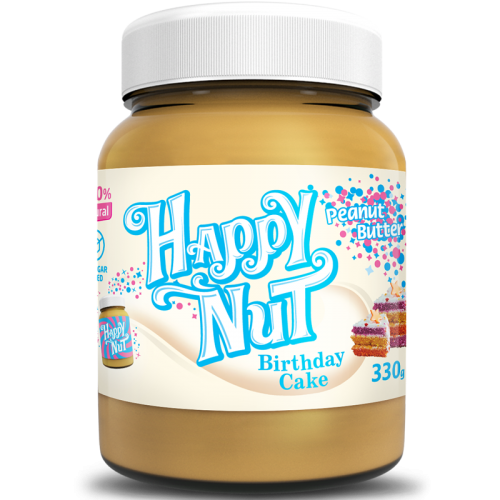 Happy Life Happy Nut Birthday Cake Арахисовая паста Праздничный торт