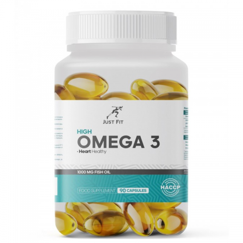 Just fit High Omega-3 Fish oil 90 капс.