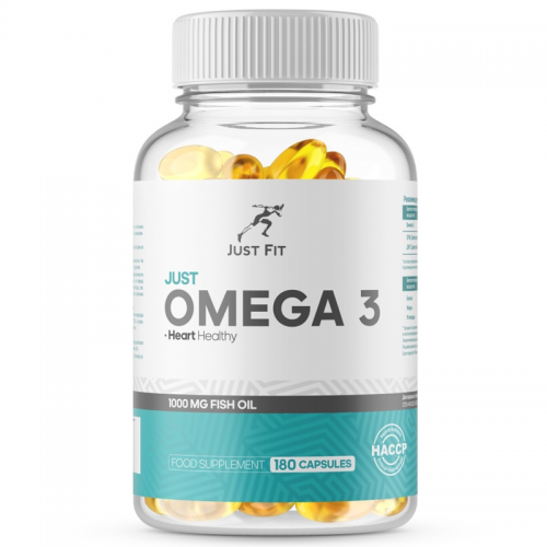 Just fit Just Omega-3 Fish oil 180 капс.