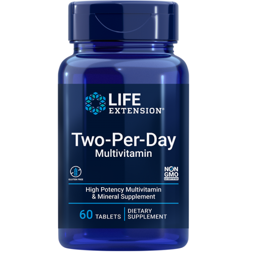 Life Extension Two-Per-Day Multivitamin 60 табл.