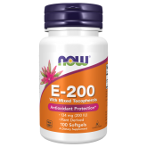 Now Foods Vitamin E-200 With Mixed Tocopherols 100 капсул