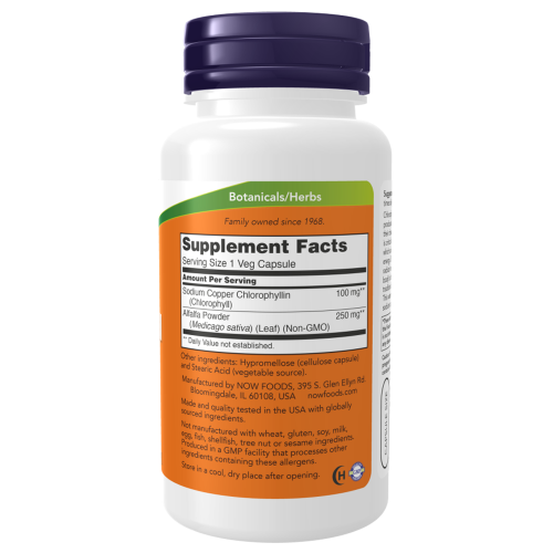 Now Foods Chlorophyll 90 капс.