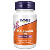 Now Foods Melatonin 3 mg 60 вег. капс.