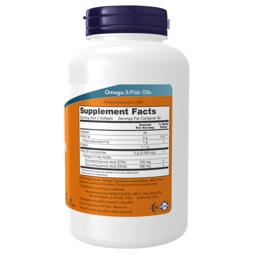 Now Foods Super Omega EPA 1200 mg 120 капс.