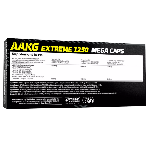 Olimp Sport Nutrition AAKG 1250 Mega Caps 120 капсул