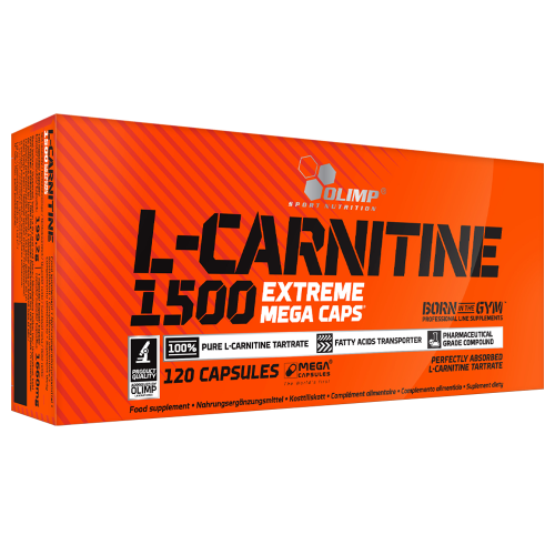 Olimp Sport Nutrition L-Carnitine 1500 Extreme Mega Caps 120 капс.