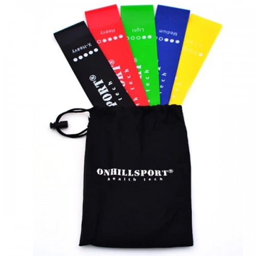 Onhillsport Набор эспандеров для фитнеса Mini Bands