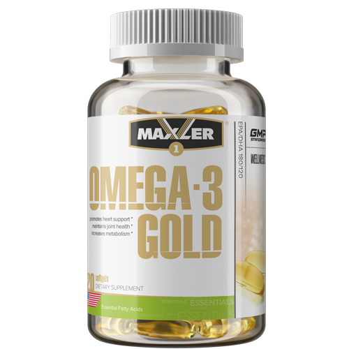 Maxler Omega-3 Gold 120 капс.