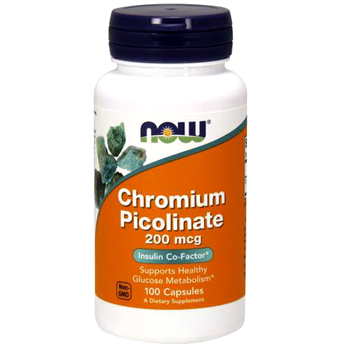 Now Foods Chromium Picolinate 200 mg 100 табл.