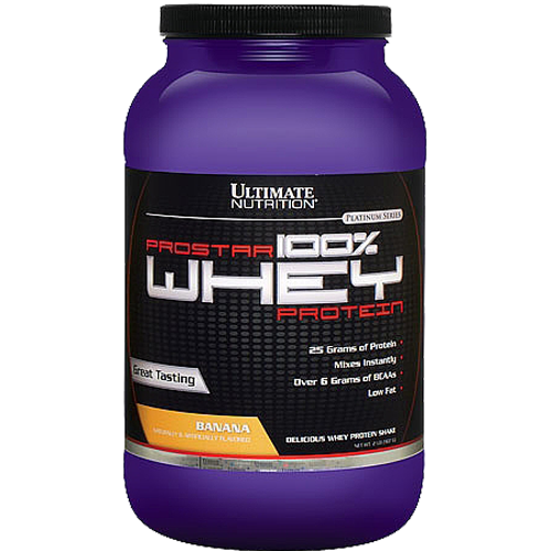 Ultimate Nutrition Prostar 100% Whey Protein 907 грамм
