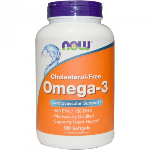 NOW Omega 3 Cholesterol-Free