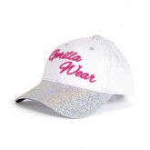 Gorilla Wear Бейсболка Louisiana Glitter White/Pink