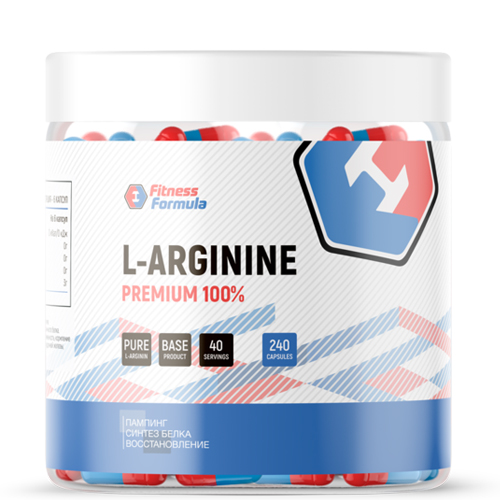Fitness Formula L-arginine Premium 100% 240 капс.