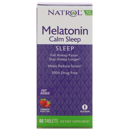 Natrol Melatonin Advanced Calm Sleep 6 mg