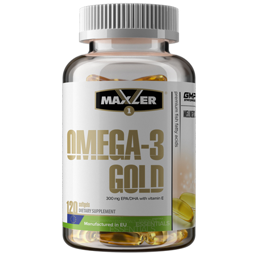 Maxler Omega-3 Gold EU 120 капс.