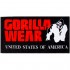 Gorilla Wear Полотенце Classic Gym Black/Red