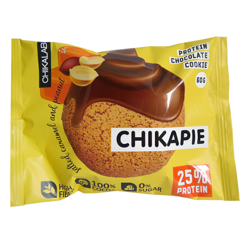 Chikalab Печенье глазированное с начинкой Chikapie 60 грамм