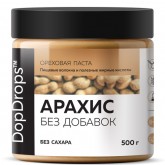 DopDrops Арахисовая паста Хрустящая Кранч без добавок 500 грамм