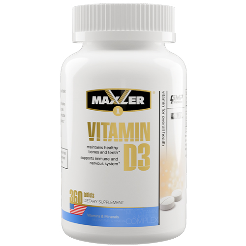 Maxler Vitamin D3 1200 IU 360 табл.