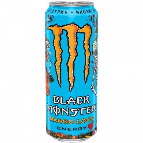 Black Monster Напиток энергетический Mango Loco 500 мл.