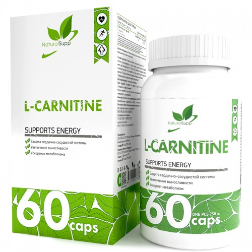 NaturalSupp L-Carnitine 60 капс