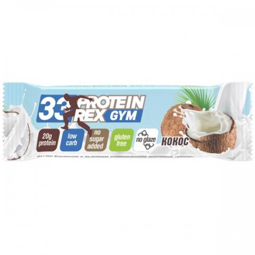 ProteinRex 33% Protein Bar Gym 60 грамм