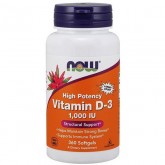 NOW Vitamin D-3 1000 IU 360 капс