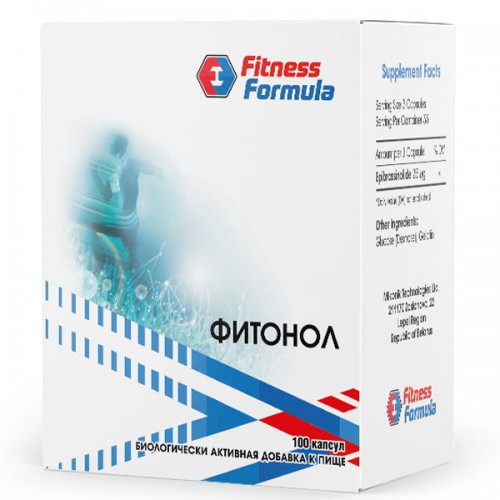 Fitness Formula Фитонол 400 мг 100 капс.