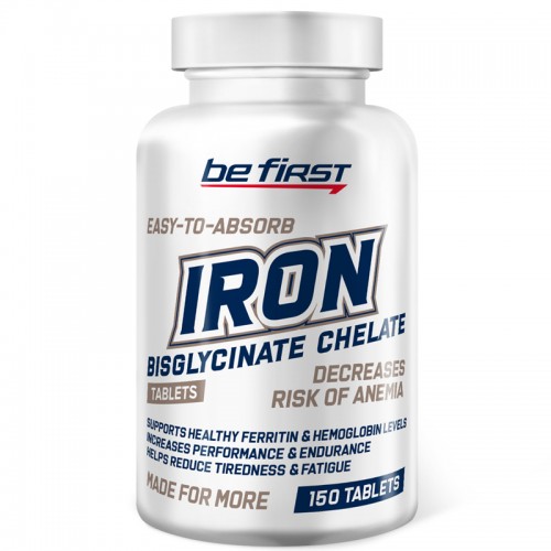Be First Iron Bisglycinate Chelate 150 табл.
