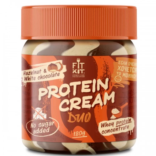 Fit Kit Шоколадная паста Protein Cream DUO 180 грамм