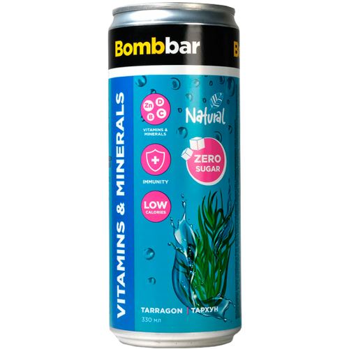 Bombbar Напиток Vitamins & Minerals 330 мл.