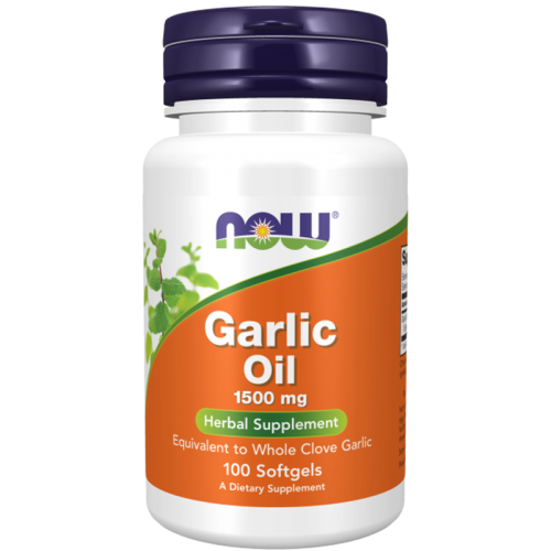 Now Foods Garlic Oil 1500 mg 100 капсул