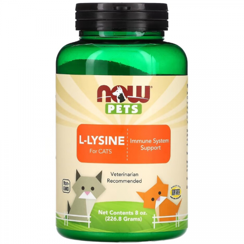 Now Foods Pets L-Lysine 226 грамм