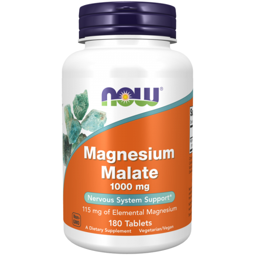Now Foods Magnesium Malate 180 табл.