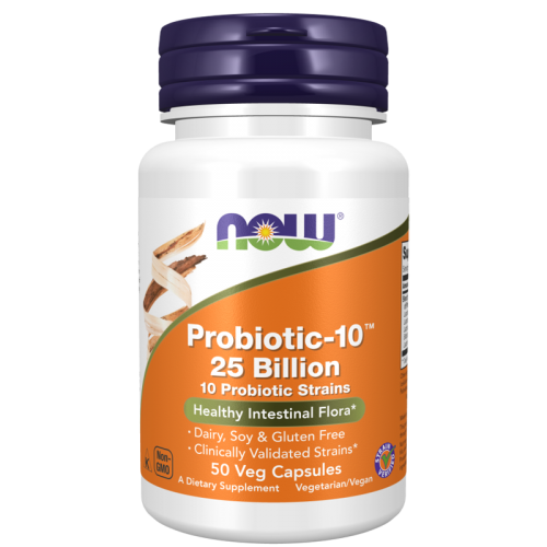 Now Foods Probiotic-10™ 25 Billion 50 капс.