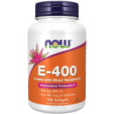 Now Foods E-400 Mixed + Selenium 100 капсул