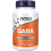 Now Foods GABA 500 mg 100 капс.