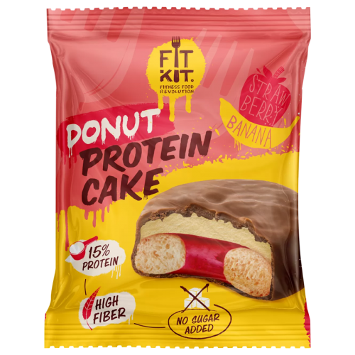 Fit Kit Протеиновое печенье Protein Donut 100 грамм