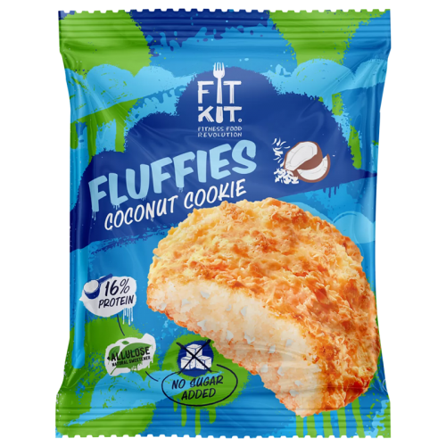 Fit Kit Протеиновое печенье Fluffies 30 грамм