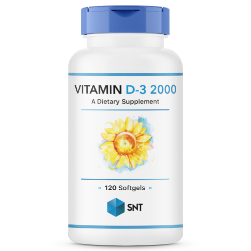 SNT Vitamin D-3 2000 IU 120 капсул