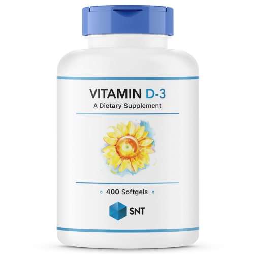 SNT Vitamin D-3 5000 IU 400 капс.