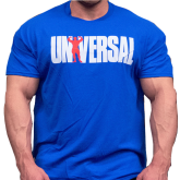 Universal Nutrition Футболка Universal logo t-shirt Blue