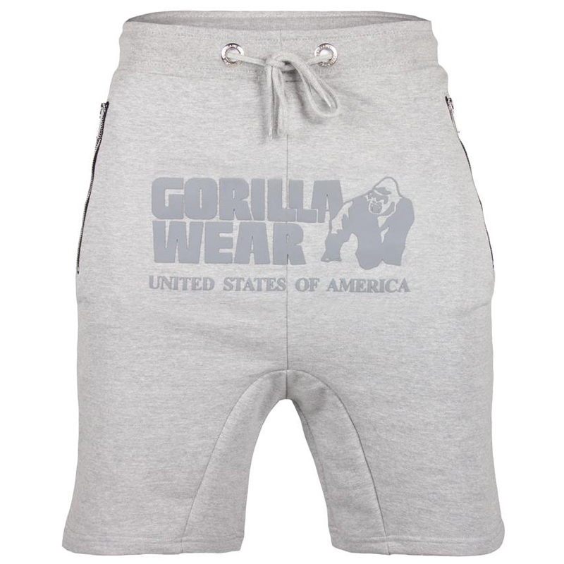 Gorilla Wear Шорты Alabama Drop Crotch Gray